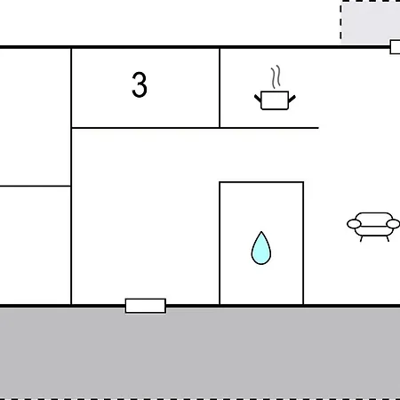 3 Bedroom Gorgeous In Hébergement de vacances Vordingborg